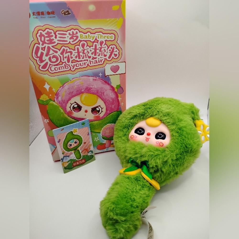 Baby Three Hair Brush Brand New Opened For Pictures Only